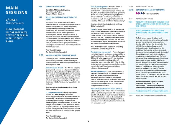 The Intelligent Treasury | EuroFinance | The Economist Group - Page 6