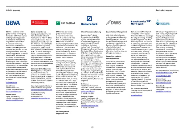 The Intelligent Treasury | EuroFinance | The Economist Group - Page 19