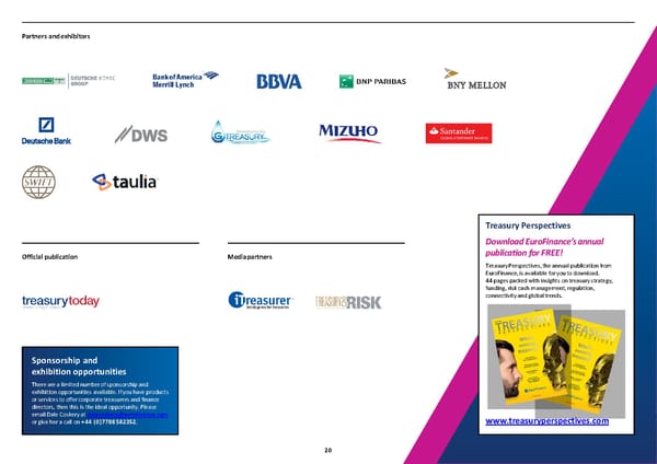 The Intelligent Treasury | EuroFinance | The Economist Group - Page 20